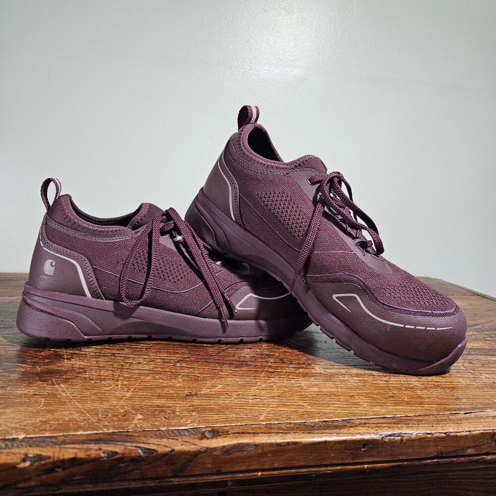 Carhartt Womens Force 3 Nano Safety Toe Work Sneaker Purple 9.5